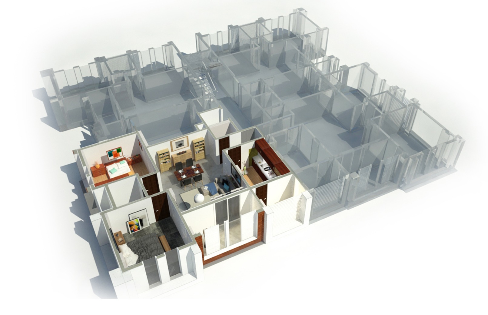 Type A — 2 Bedroom floor plan